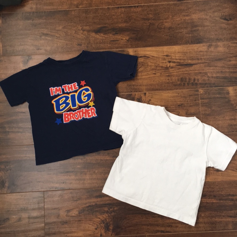 3/$15 “I’m the bigger brother” tee shirt bundle